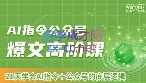 AI破局俱乐部·AI指令公众号高阶课(第2期)