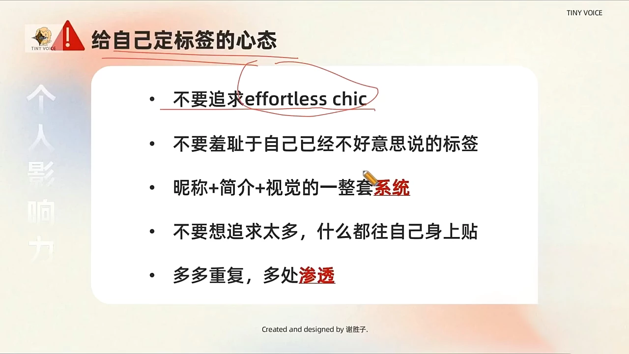 谢胜子·个人影响力打造训练营