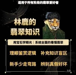 林鹿的翡翠知识,用宝石眼光,系统全面的看懂翡翠