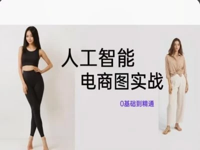 人工智能SD电商图实战,ai绘图0基础到精通