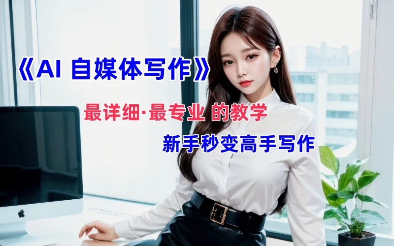 全网最全最细最专业的“AI自媒体写作”教学,新手小白秒变写作高手!