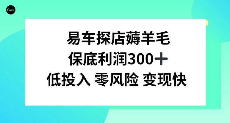 易车APP首页十亿补贴活动,选择到店补贴,保底利润300+
