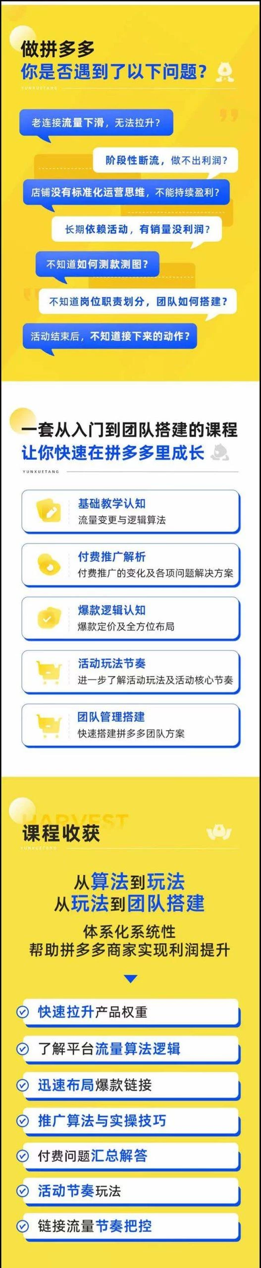 拼多多·进阶课：极限拉升/盈利突破：从算法到玩法 从玩法到团队搭建-18节