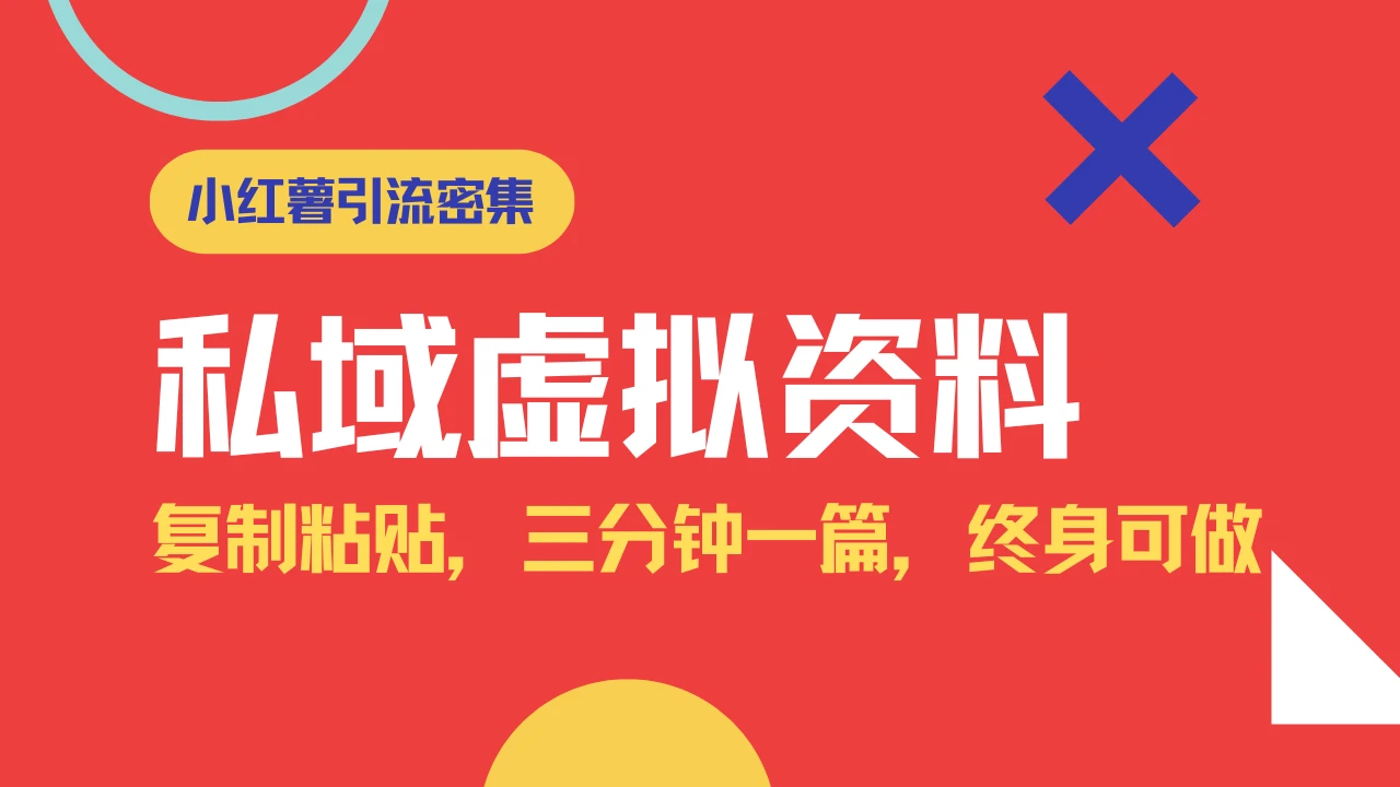 小红书引流私域旅游虚拟资料玩法,复制粘贴,三分钟一篇图文,日入1000...