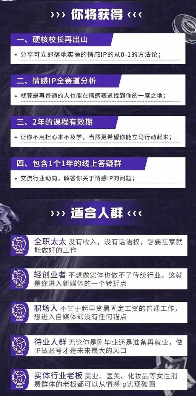 情感直播IP短视频全通大课，普通人的IP之路从情感赛道开始(18节