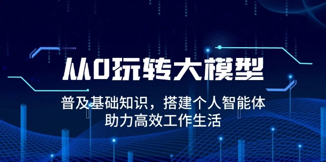 从0玩转大模型,普及基础知识,搭建个人智能体,助力高效工作生活