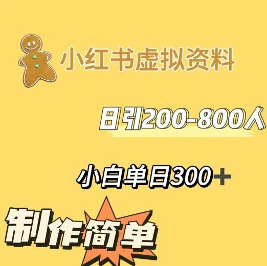 小红书动漫治愈图文的玩法，日引200-800人，小白单日变现300+
